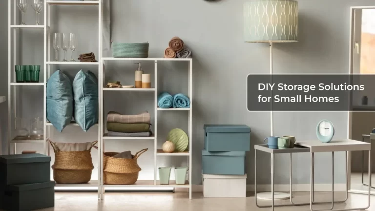 DIY Storage Solutions for Small Homes